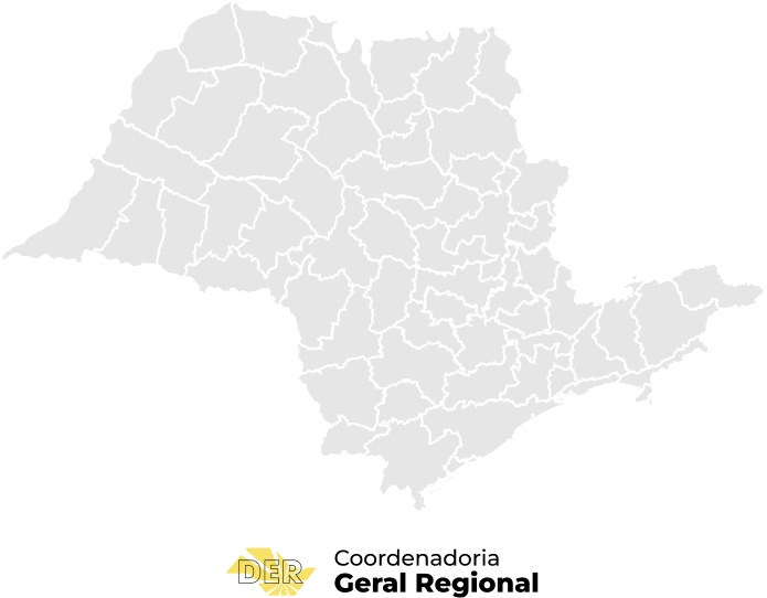 Mapa das Divises Regionais